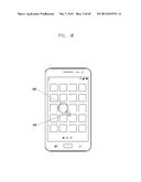 OBJECT MOVING METHOD AND ELECTRONIC DEVICE IMPLEMENTING THE SAME diagram and image