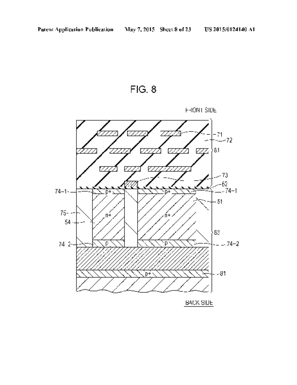 SOLID-STATE IMAGE SENSOR, METHOD FOR PRODUCING SOLID-STATE IMAGE SENSOR,     AND ELECTRONIC APPARATUS - diagram, schematic, and image 09