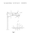 SYSTEM AND METHOD FOR MEASURING THE POSITION OF THE CONTACT WIRE OF AN     OVERHEAD POWER LINE RELATIVE TO A RAILWAY TRACK diagram and image