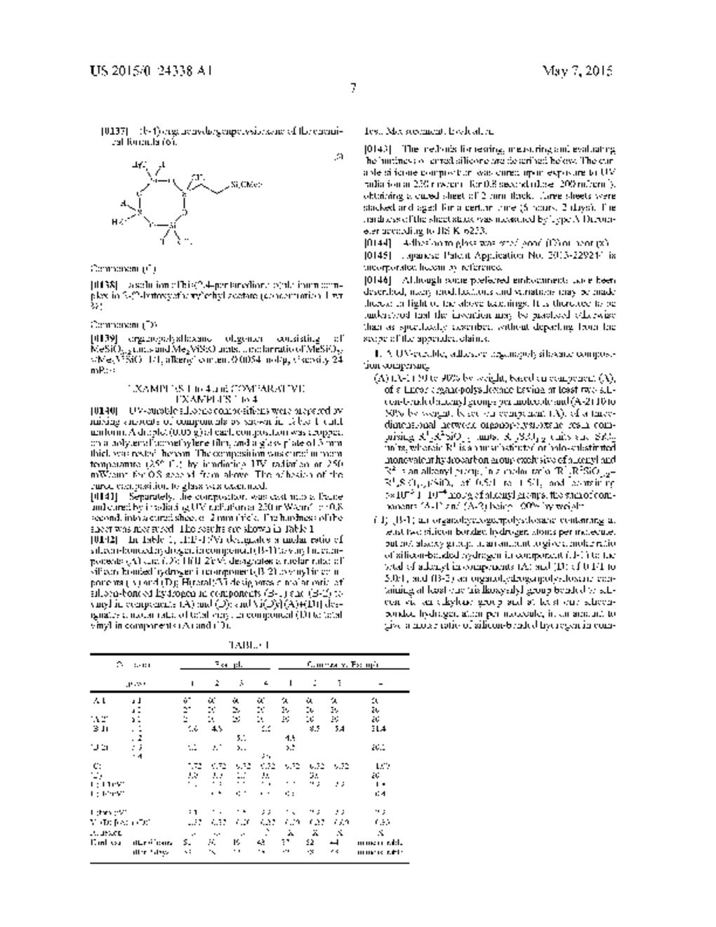 UV-CURABLE ADHESIVE ORGANOPOLYSILOXANE COMPOSITION - diagram, schematic, and image 08