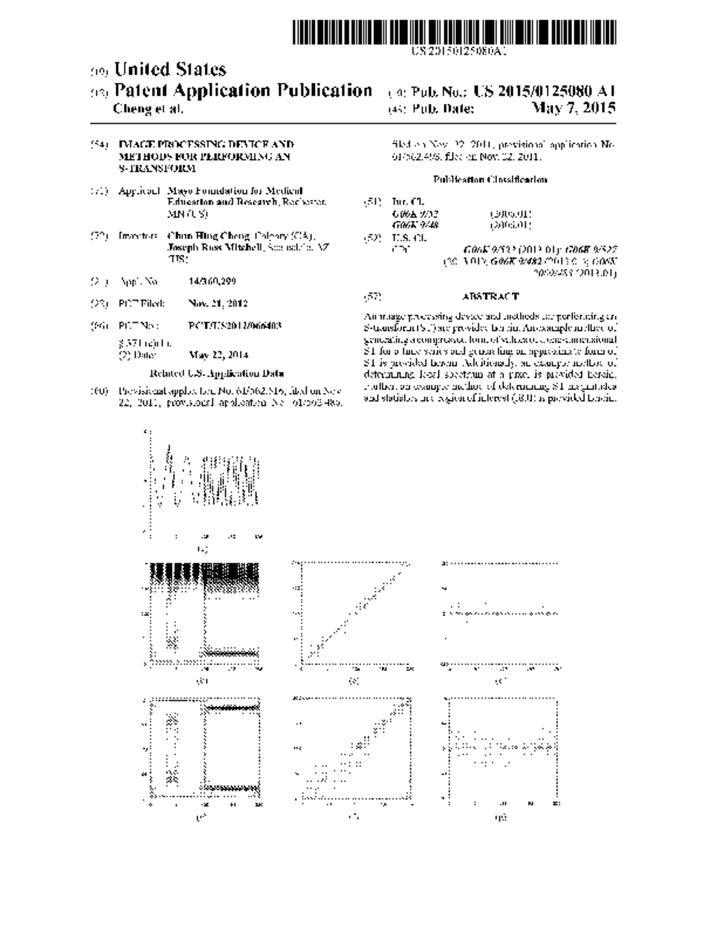 IMAGE PROCESSING DEVICE AND METHODS FOR PERFORMING AN S-TRANSFORM - diagram, schematic, and image 01