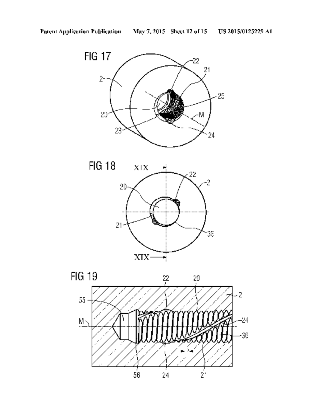 METHOD AND TOOL FOR PRODUCING A THREAD IN A WORKPIECE - diagram, schematic, and image 13