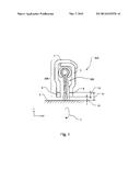 Seal configuration for a turbo machine diagram and image