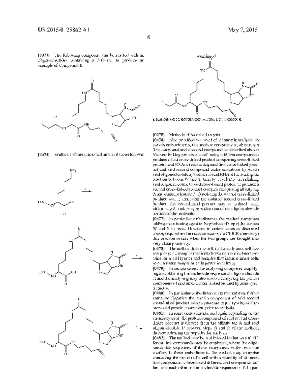 ISOLATION OF RNA-PROTEIN COMPLEXES USING CROSS-LINKING REAGENTS AND     OLIGONUCLEOTIDES - diagram, schematic, and image 10