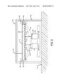 FLUORESCENCE-ASSISTED COUNTING APPARATUS FOR QUALITATIVE AND/OR     QUANTITATIVE MEASUREMENT OF FLUORESCENTLY TAGGED PARTICLES diagram and image