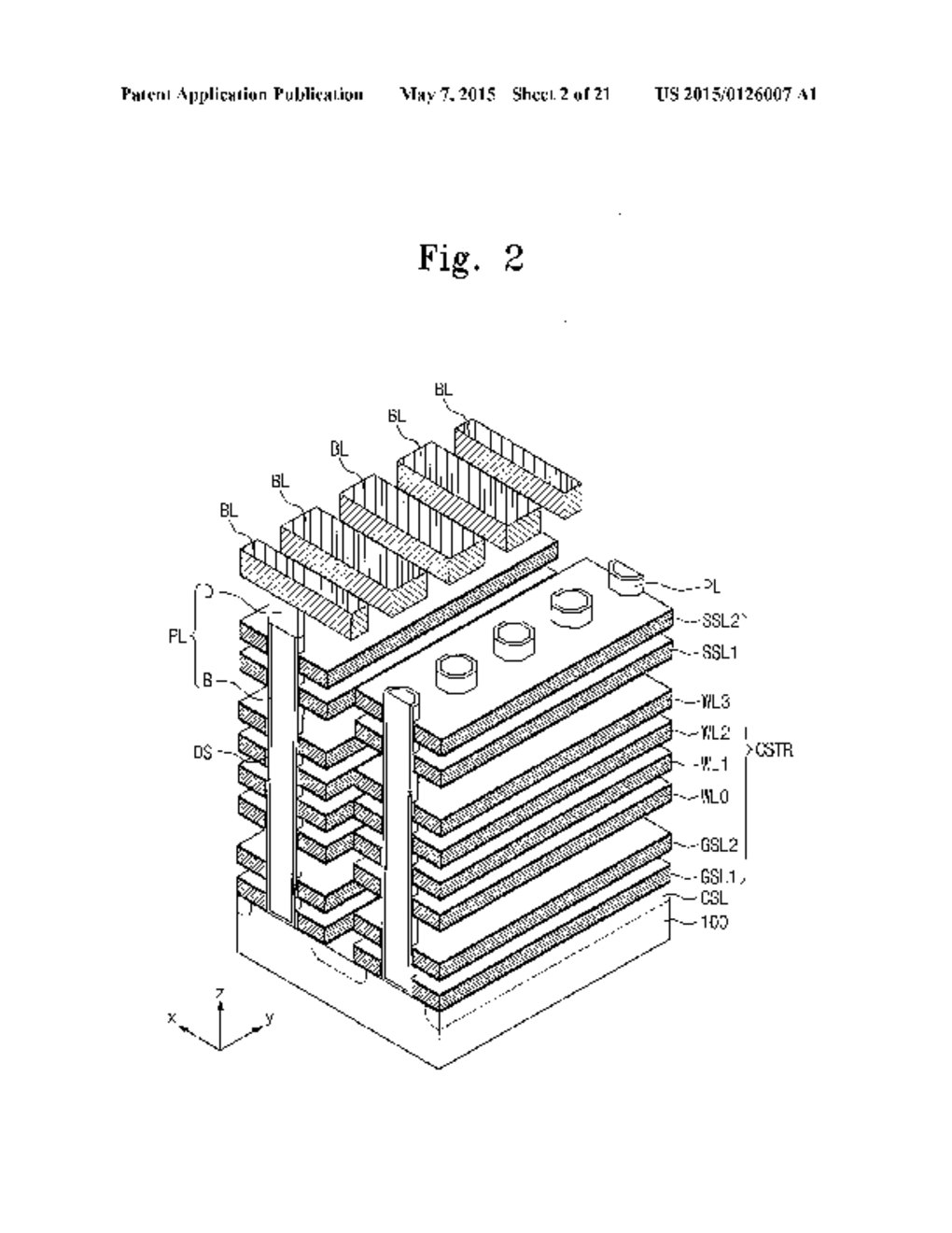 Methods of Manufacturing Three-Dimensional Semiconductor Memory Devices - diagram, schematic, and image 03