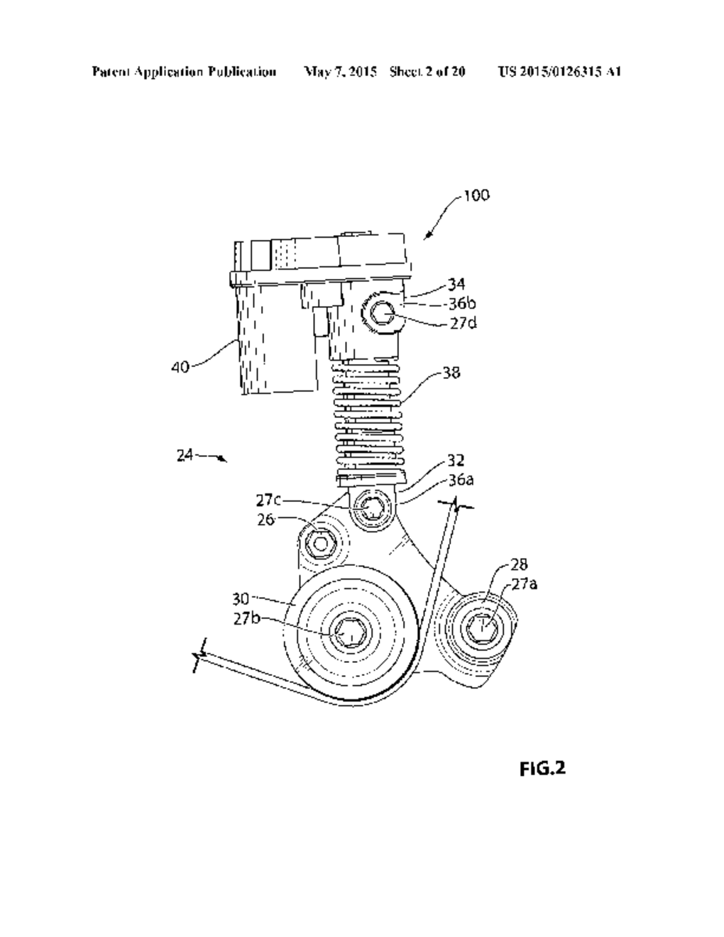 ADJUSTABLE TENSIONER - diagram, schematic, and image 03