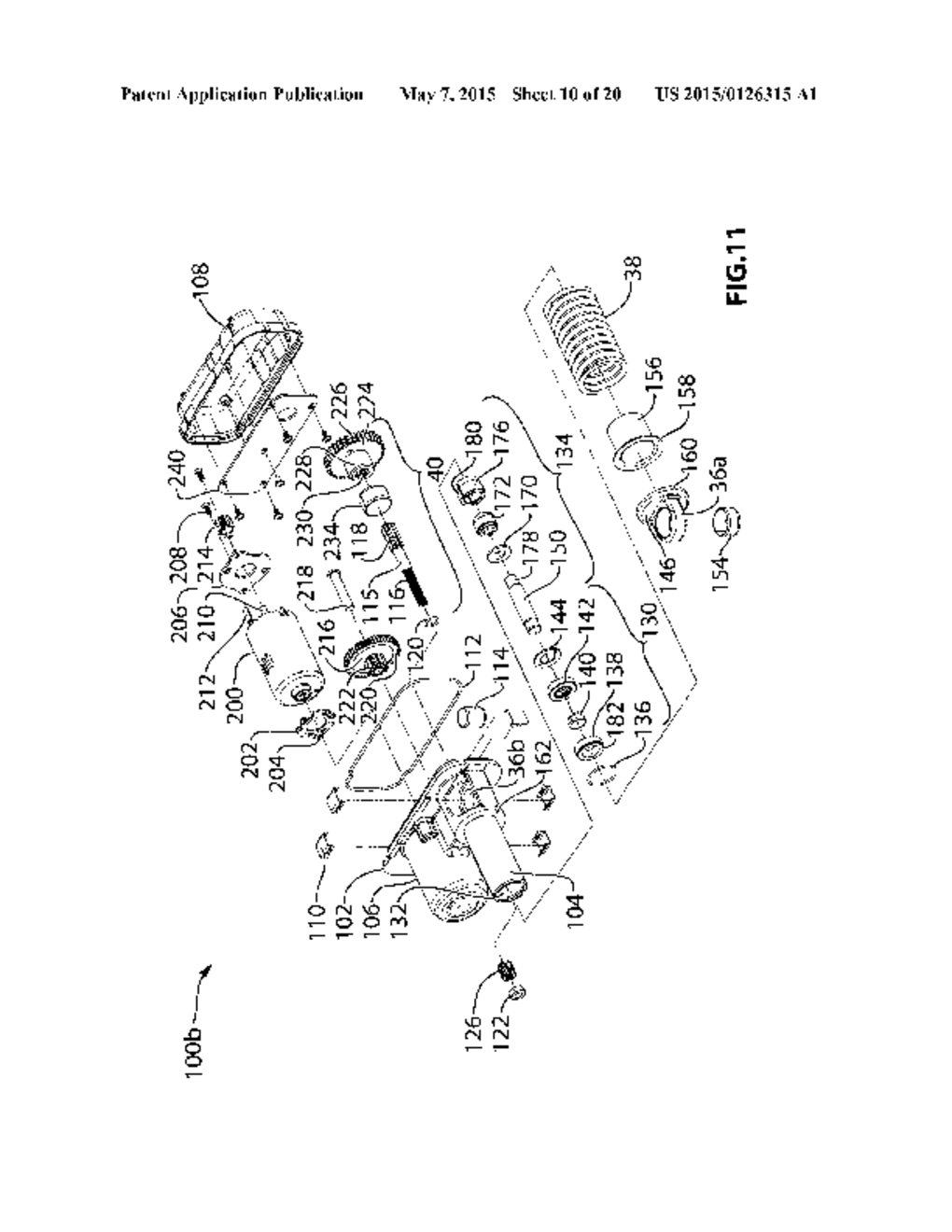 ADJUSTABLE TENSIONER - diagram, schematic, and image 11