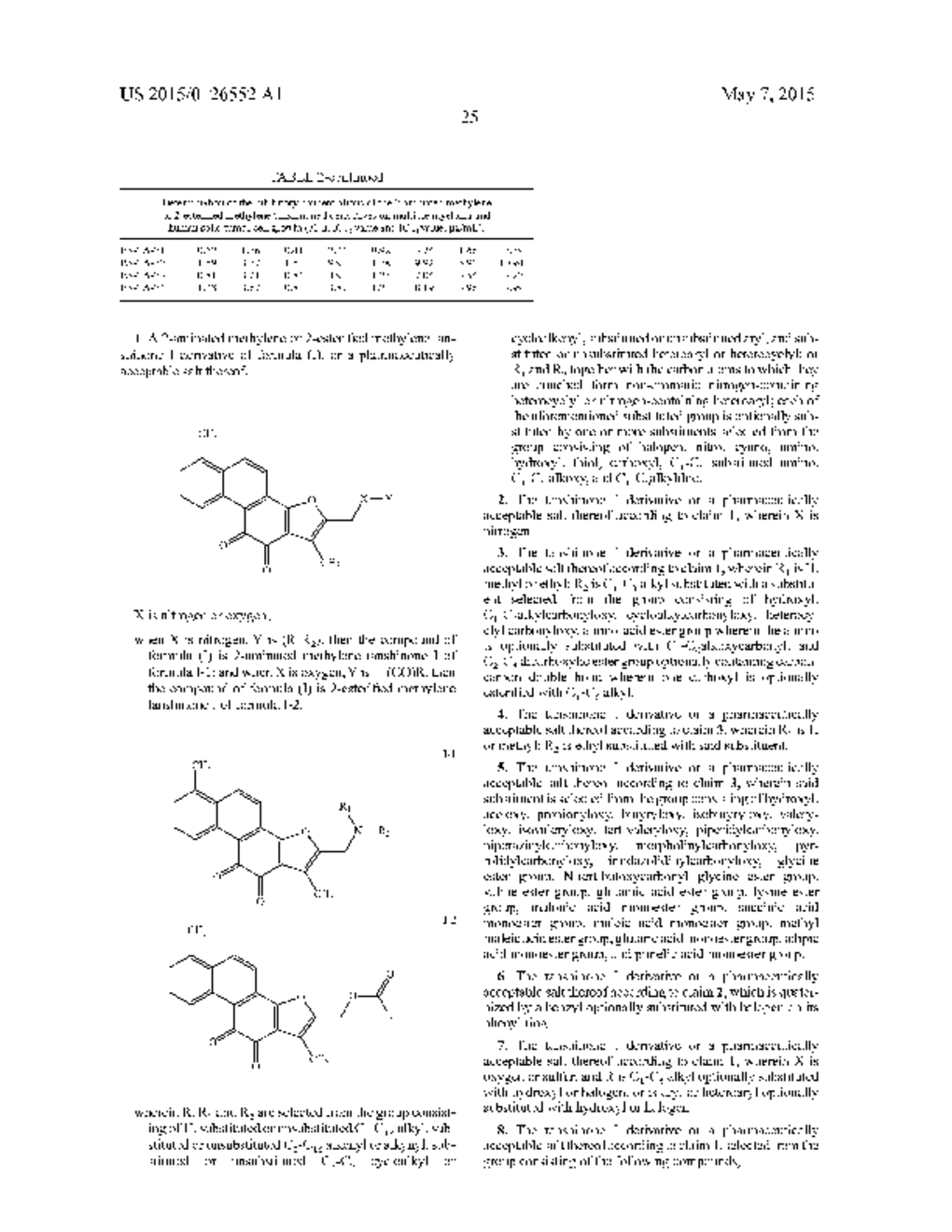 2-AMINATED METHYLENE OR 2-ESTERIFIED METHYLENE TANSHINONE DERIVATIVES, AND     PREPARATION METHOD AND APPLICATION THEREOF - diagram, schematic, and image 26