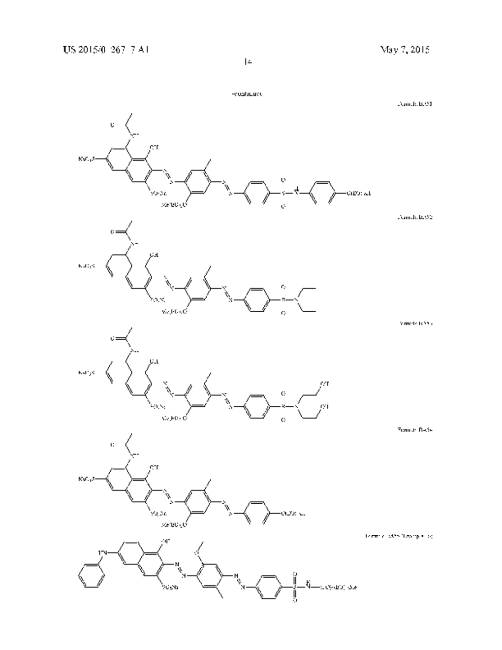 Bis-Azo Colorants for Use as Bluing Agents - diagram, schematic, and image 15