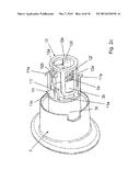 INJECTION DEVICE WITH PRICKING PROTECTION AND/OR OVERLOAD PROTECTION FOR A     PRODUCT CONTAINER diagram and image