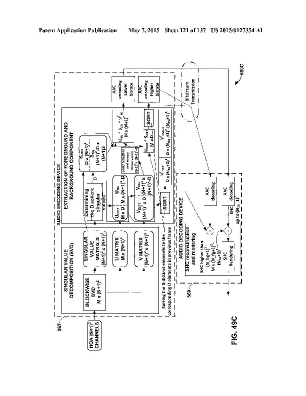 NEAR FIELD COMPENSATION FOR DECOMPOSED REPRESENTATIONS OF A SOUND FIELD - diagram, schematic, and image 122