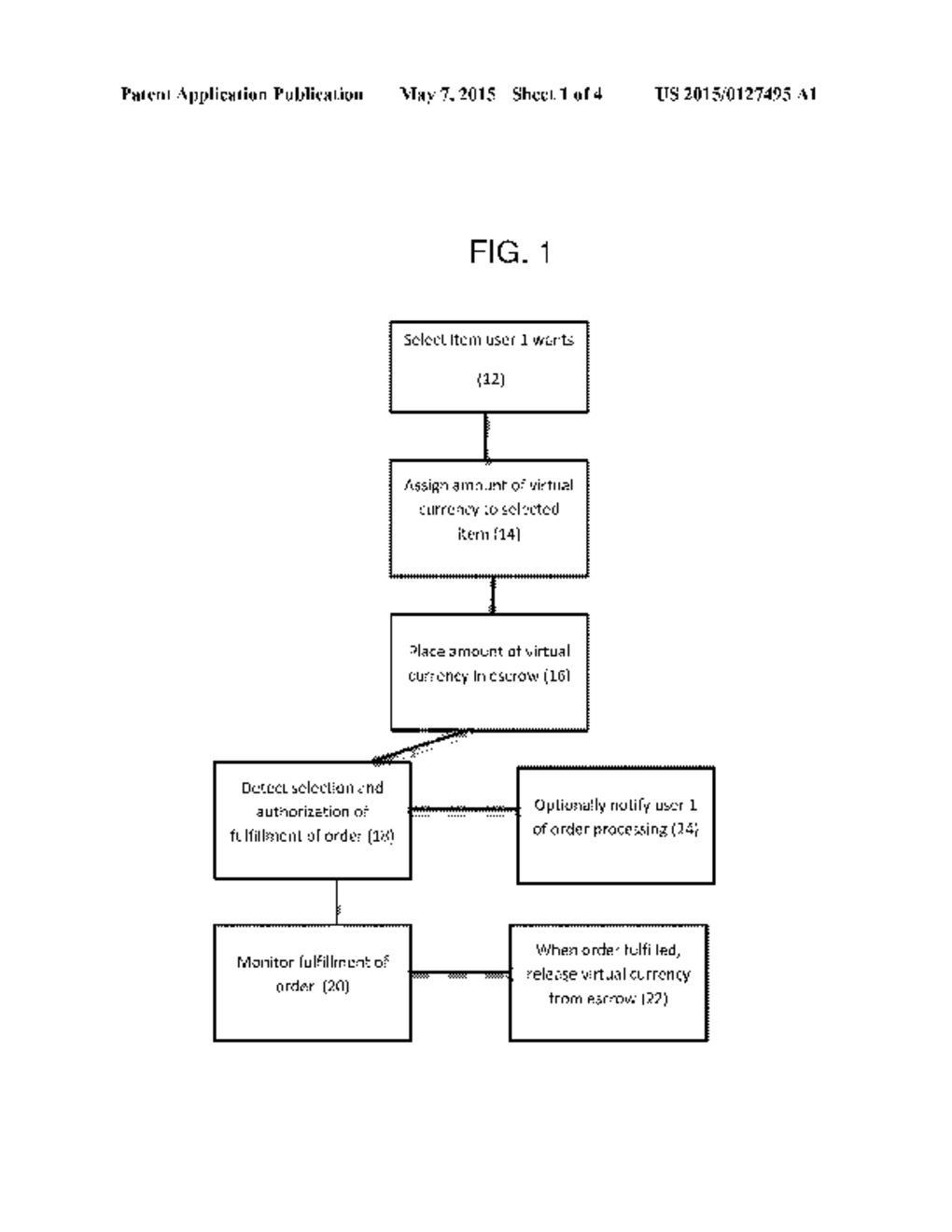 METHOD, SYSTEM AND COMPUTER PROGRAM FOR MONETIZING DIGITAL OR VIRTUAL     CURRENCY - diagram, schematic, and image 02