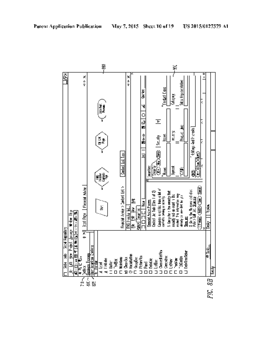 METHOD AND APPARATUS TO PRESENT AN INTEGRATED PROCESS MODELER - diagram, schematic, and image 11