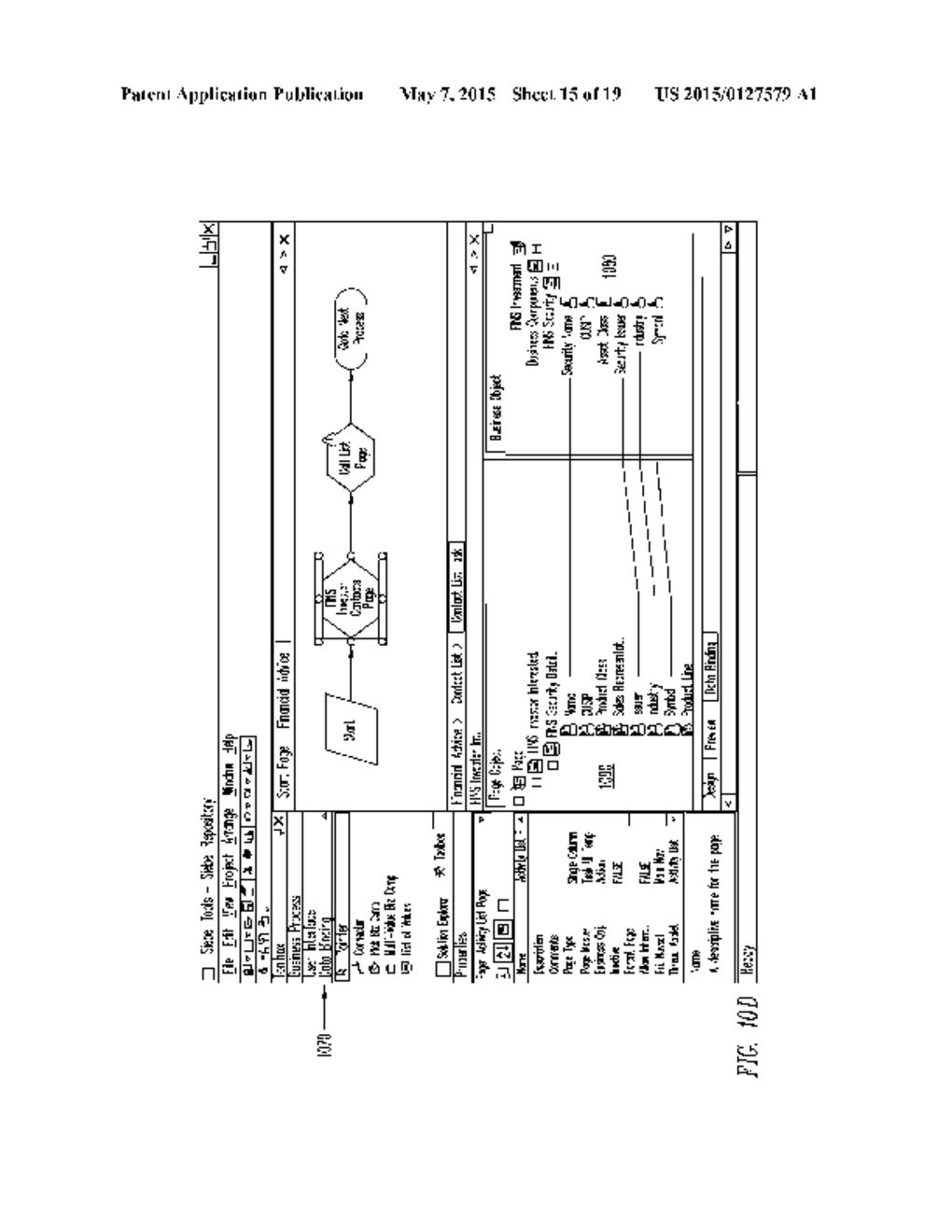 METHOD AND APPARATUS TO PRESENT AN INTEGRATED PROCESS MODELER - diagram, schematic, and image 16