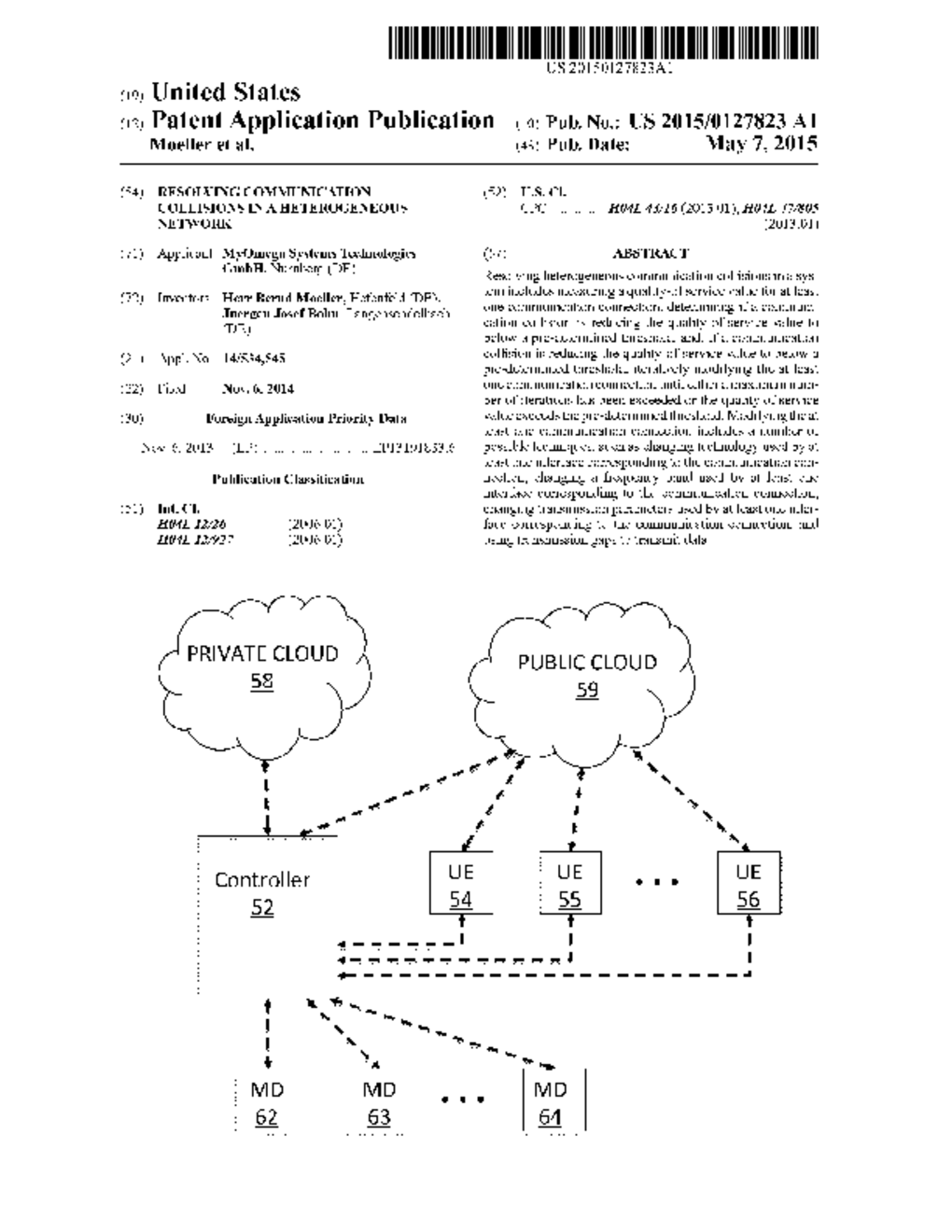 RESOLVING COMMUNICATION COLLISIONS IN A  HETEROGENEOUS NETWORK - diagram, schematic, and image 01