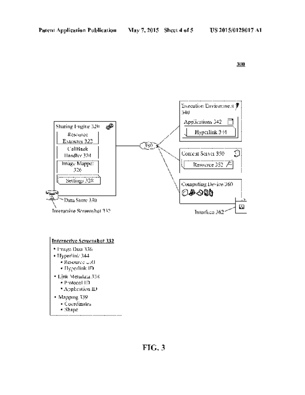 ENABLING INTERACTIVE SCREENSHOTS WITHIN COLLABORATIVE APPLICATIONS - diagram, schematic, and image 05