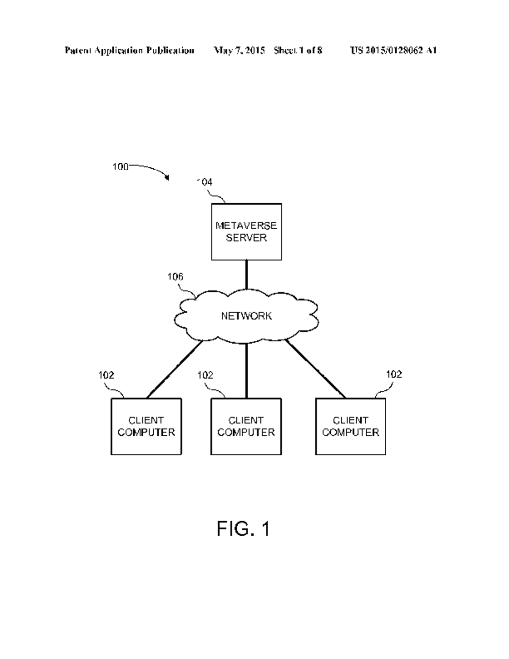 SYSTEM AND METHOD FOR GROUP CONTROL IN A METAVERSE APPLICATION - diagram, schematic, and image 02