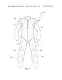 STANDALONE WEARABLE PROTECTOR AND PROTECTIVE CLOTHING ASSEMBLY diagram and image