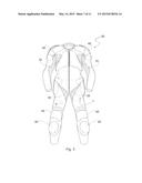 STANDALONE WEARABLE PROTECTOR AND PROTECTIVE CLOTHING ASSEMBLY diagram and image