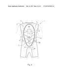 STANDALONE WEARABLE PROTECTOR AND PROTECTIVE CLOTHING ASSEMBLY diagram and image