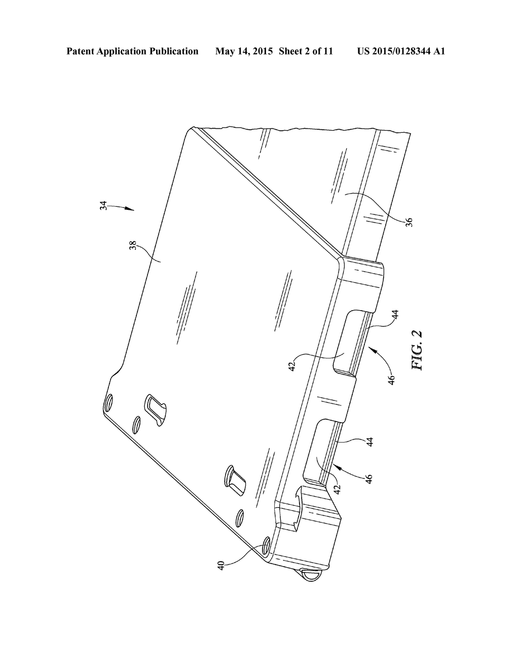 ENDBOARD FOR A PERSON SUPPORT APPARATUS - diagram, schematic, and image 03