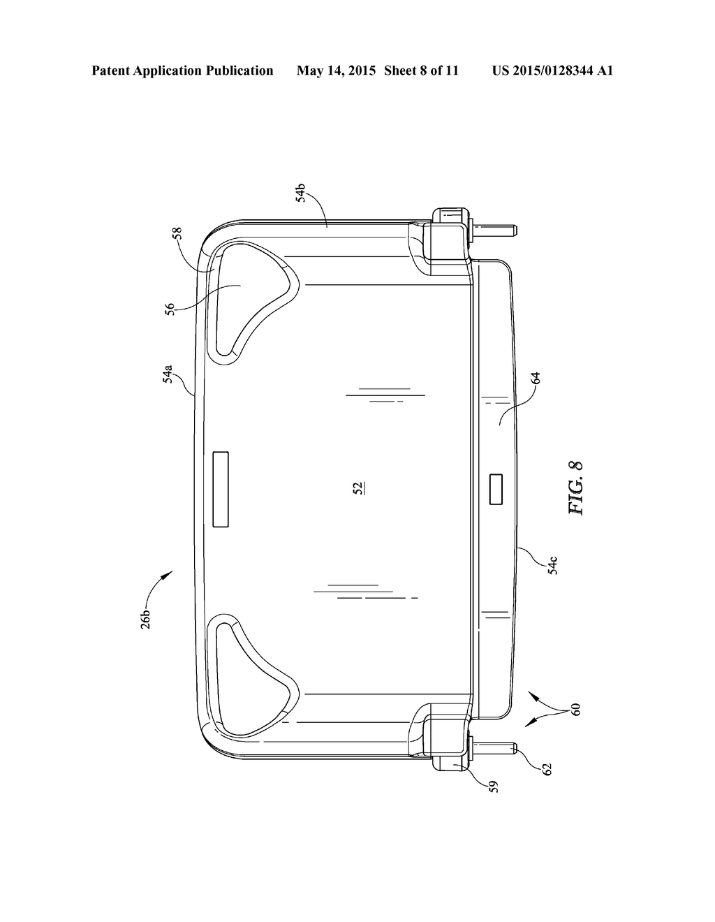 ENDBOARD FOR A PERSON SUPPORT APPARATUS - diagram, schematic, and image 09