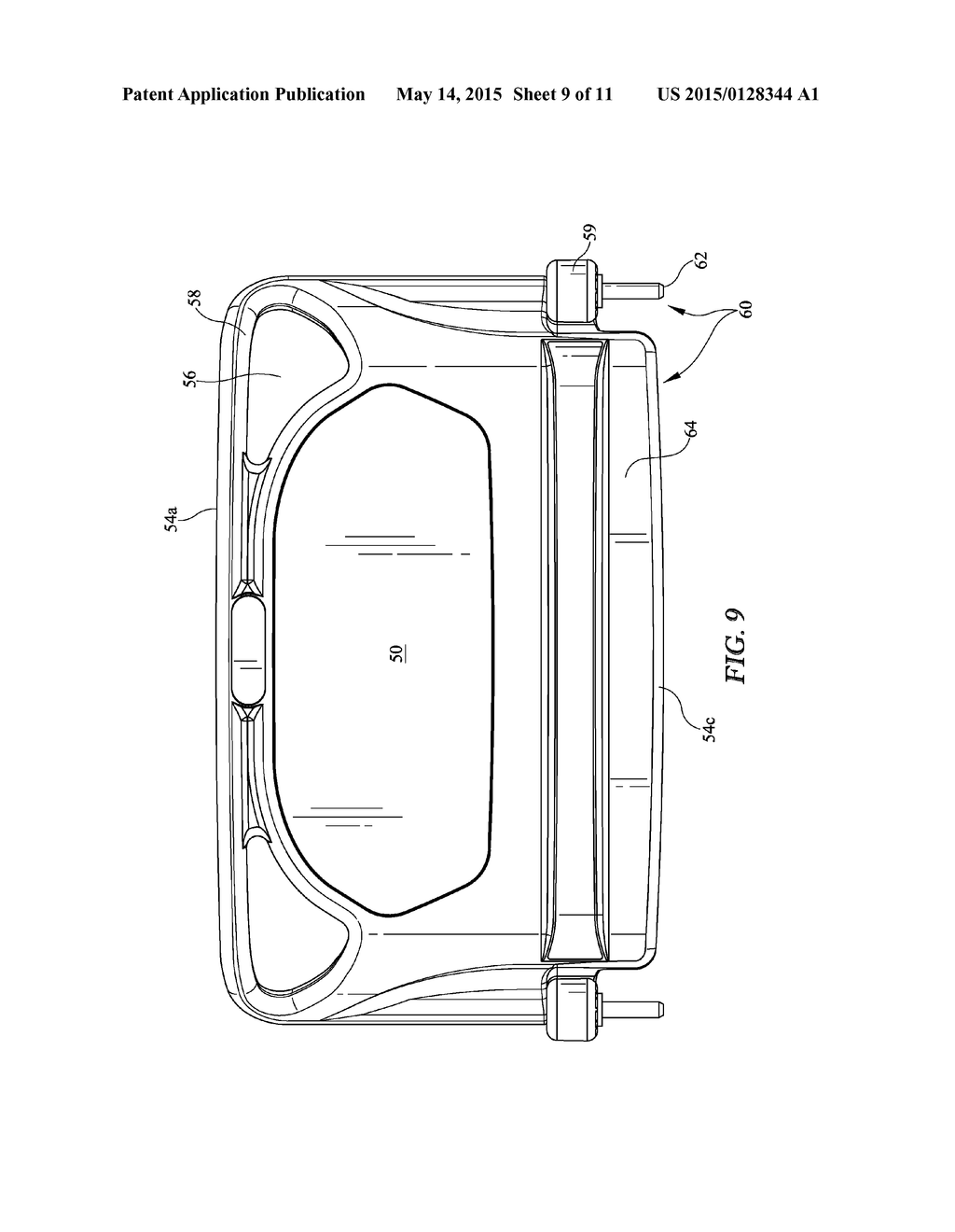 ENDBOARD FOR A PERSON SUPPORT APPARATUS - diagram, schematic, and image 10