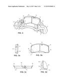 Disc Brake Pad Mounting and Retention System and Method diagram and image