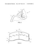 Disc Brake Pad Mounting and Retention System and Method diagram and image