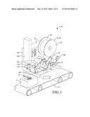 AUTO-PEEL LABEL WITH PROJECTING EDGE diagram and image