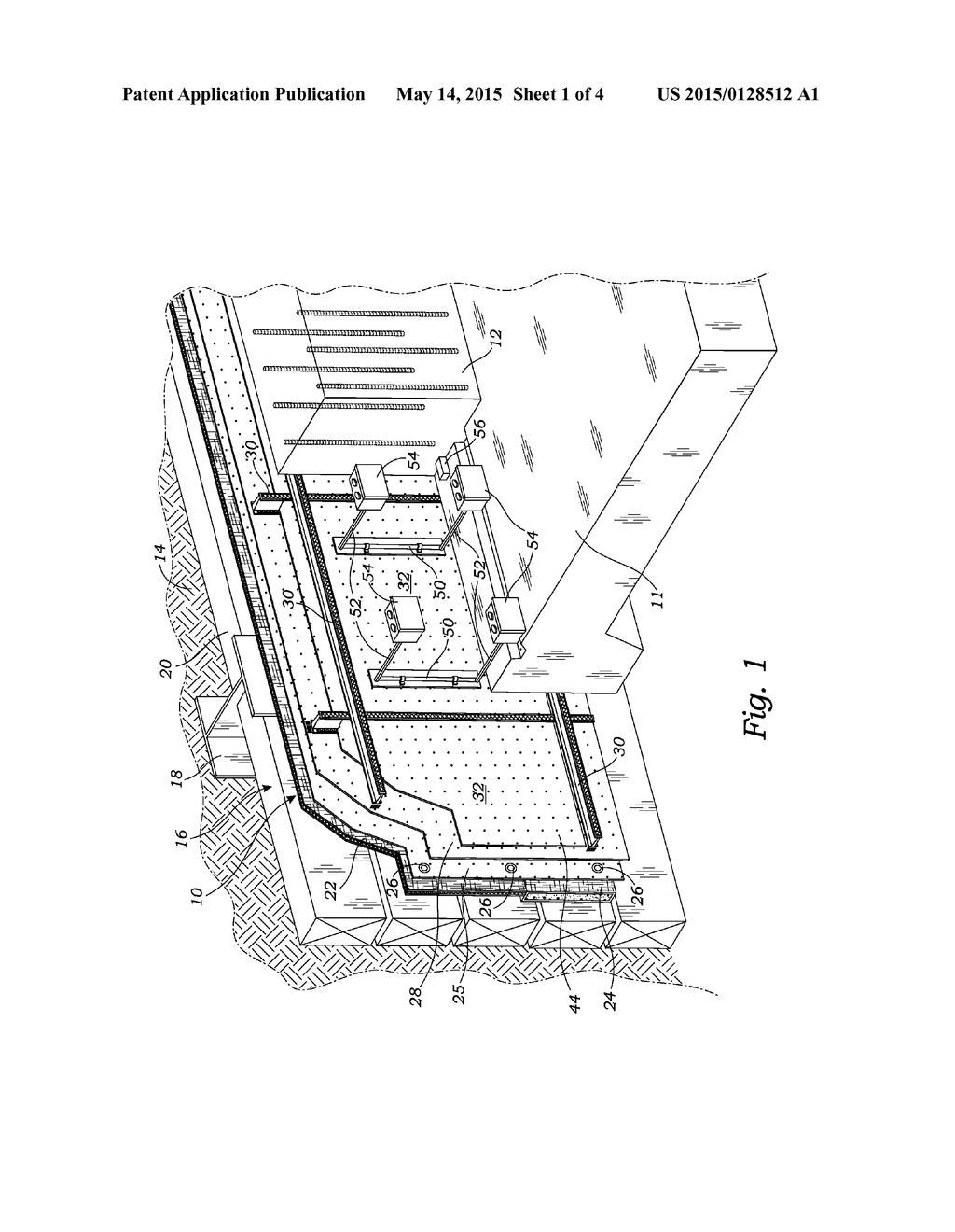 SYSTEM AND METHOD FOR WATERPROOFING BELOW-GRADE WALL STRUCTURES - diagram, schematic, and image 02