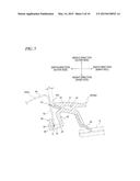 MOLDING FOR VEHICLE AND ATTACHMENT STRUCTURE OF MOLDING IN VEHICLE diagram and image