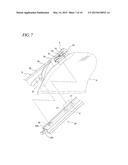 MOLDING FOR VEHICLE AND ATTACHMENT STRUCTURE OF MOLDING IN VEHICLE diagram and image