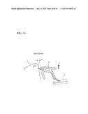 MOLDING FOR VEHICLE AND ATTACHMENT STRUCTURE OF MOLDING IN VEHICLE diagram and image