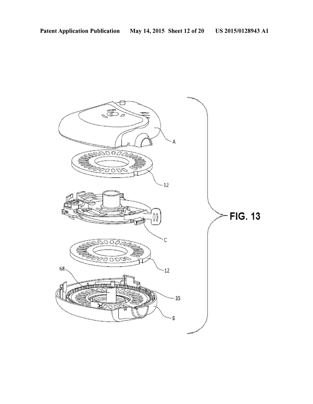 DISPENSING DEVICE - diagram, schematic, and image 13