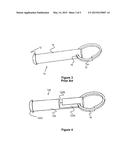 Locking Pull Ring For A Folding Canopy diagram and image