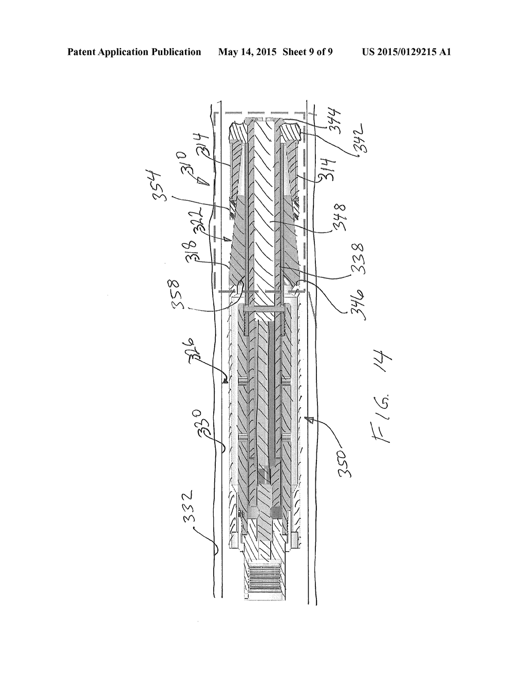 METHOD OF TREATING A FORMATION AND METHOD OF TEMPORARILY ISOLATING A FIRST     SECTION OF A WELLBORE FROM A SECOND SECTION OF THE WELLBORE - diagram, schematic, and image 10