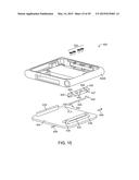 ELECTRONIC DEVICES WITH COMPONENT MOUNTING STRUCTURES diagram and image