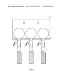 HOLDING RACK FOR DIFFERENT TYPES OF FOOD SERVING PRODUCTS diagram and image