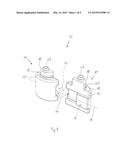 CONTAINER FOR THE CONTROLLABLE DISPENSING OF A FLUID AND A CONTAINER     SYSTEM WITH SUCH A CONTAINER diagram and image