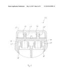 CONTAINER FOR THE CONTROLLABLE DISPENSING OF A FLUID AND A CONTAINER     SYSTEM WITH SUCH A CONTAINER diagram and image