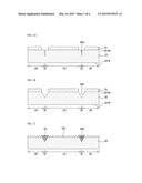 LIGHT-EMITTING DIODE PROVIDED WITH SUBSTRATE HAVING PATTERN ON REAR SIDE     THEREOF, AND METHOD FOR MANUFACTURING SAME diagram and image