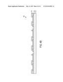 CMOS-MEMS INTEGRATED DEVICE INCLUDING MULTIPLE CAVITIES AT DIFFERENT     CONTROLLED PRESSURES AND METHODS OF MANUFACTURE diagram and image