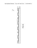 CMOS-MEMS INTEGRATED DEVICE INCLUDING MULTIPLE CAVITIES AT DIFFERENT     CONTROLLED PRESSURES AND METHODS OF MANUFACTURE diagram and image