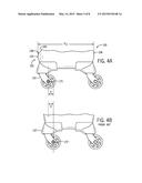 LUGGAGE CASE STRUCTURE WITH PROTRUDING LOWER PORTION diagram and image