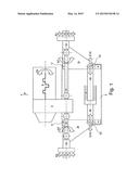 Driven Axle of a Dual-Track Vehicle diagram and image