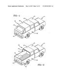 Telescoping type cover for truck beds and the like diagram and image