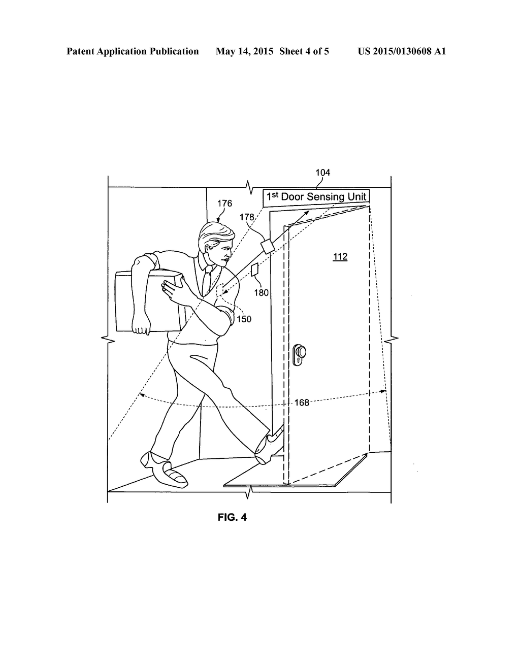 METHOD AND APPARATUS FOR AUTOMATICALLY DISARMING A SECURITY SYSTEM - diagram, schematic, and image 05