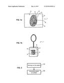 PERSONAL AUTHENTICATION DEVICE AND METHOD OF MANUFACTURING SUCH A DEVICE diagram and image